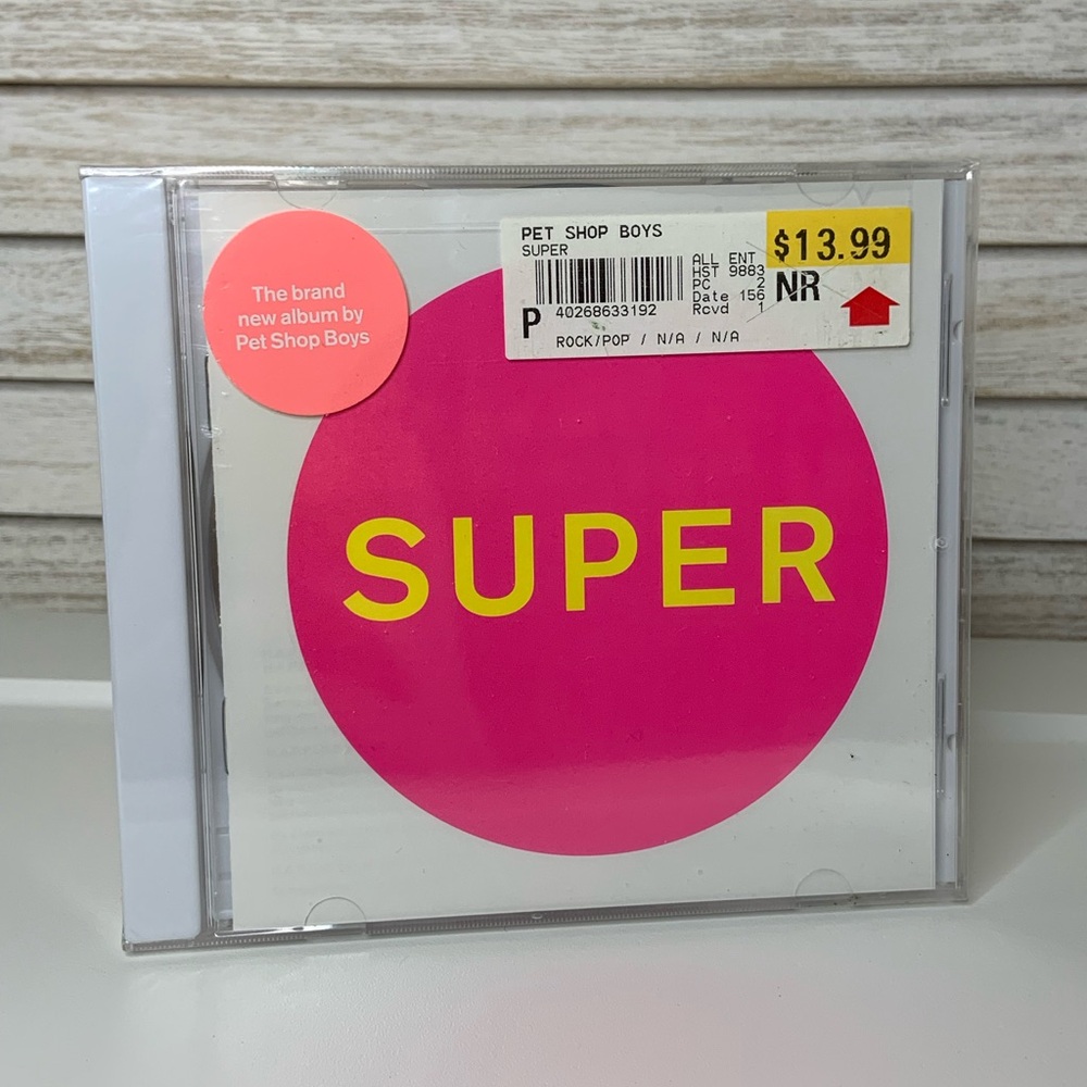 Pet Shop Boys Super Album Audio CD New